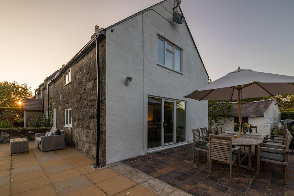 Plas Newydd With Swimming Pool, Fire Pit, And Log Fires Villa Rhiw Luaran gambar